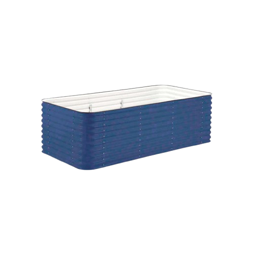 large metal raised bed