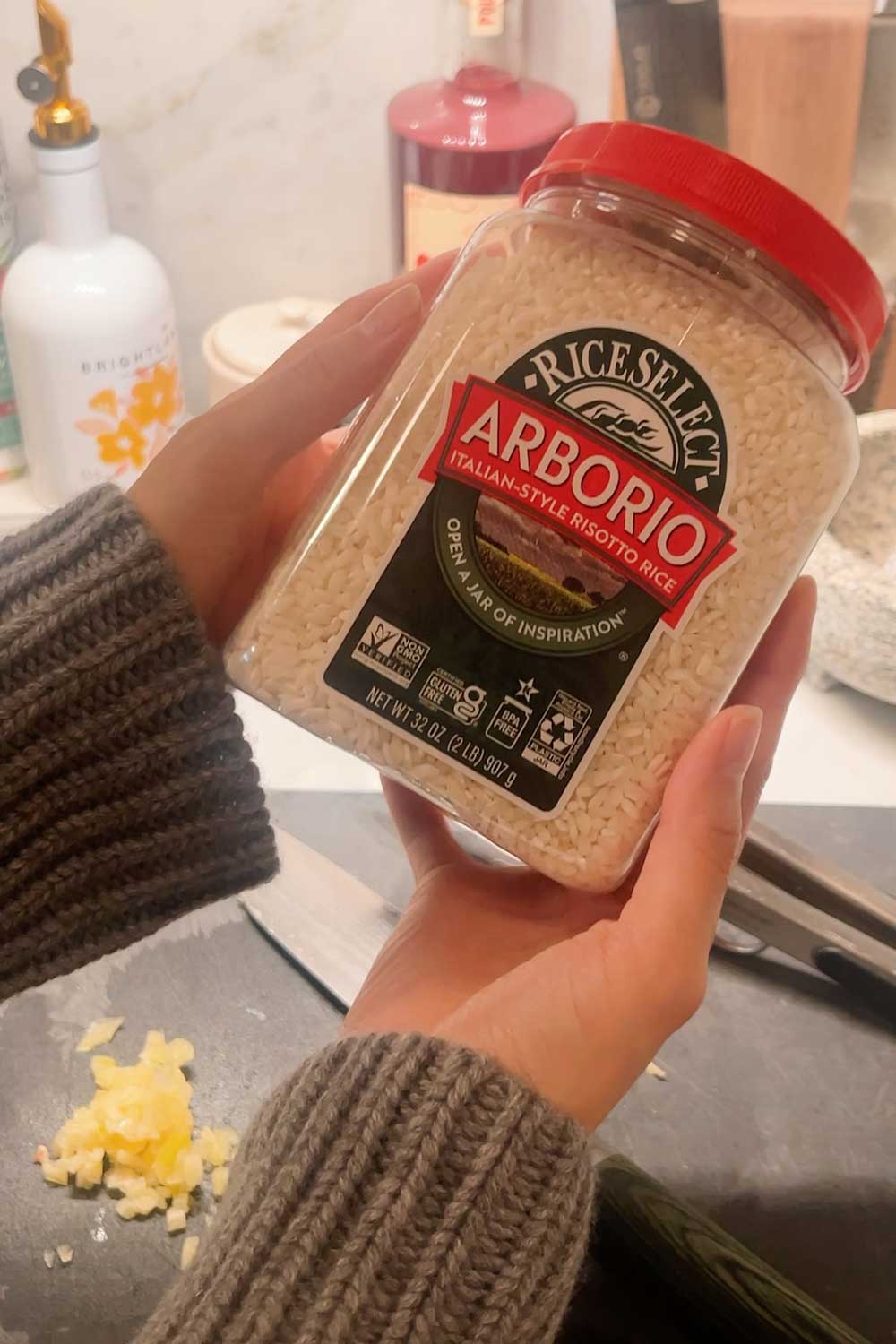 arborio rice for risotto