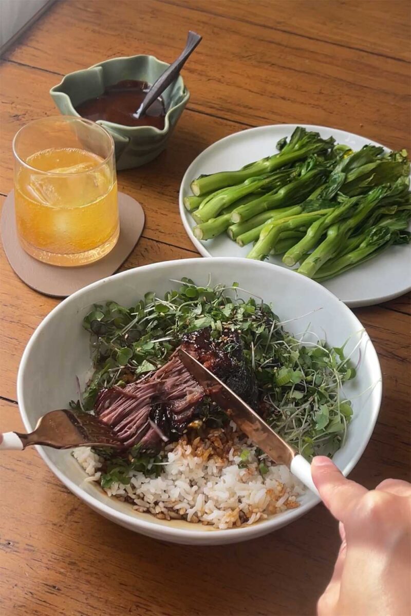 Simple Soy Braised Short Ribs