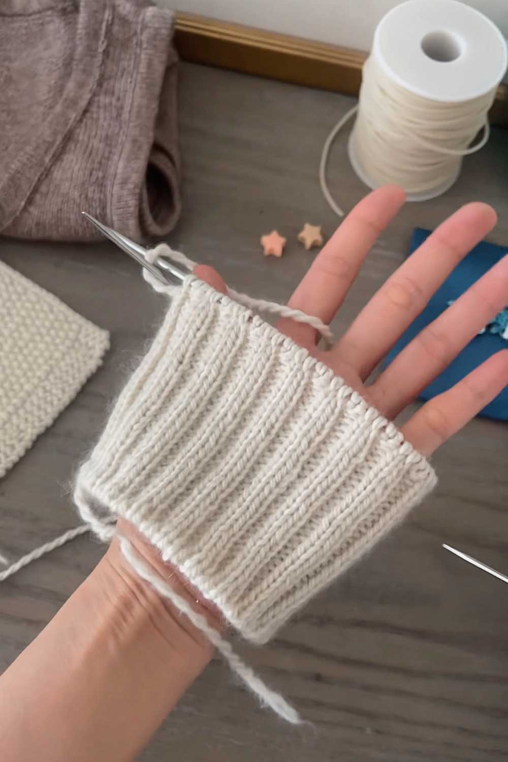 knitpicks-woodland-yarn-in-2x2-rib-for-sleeve-cuff