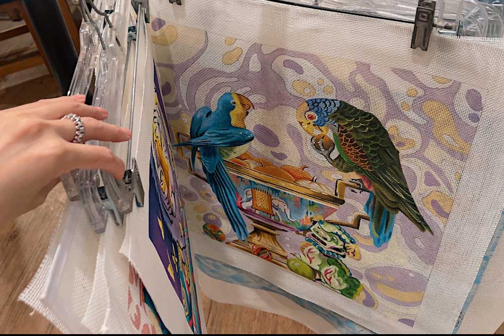 tropical-bird-needlepoint-canvas-at-annie-company-needlepoint-and-knitting-nyc
